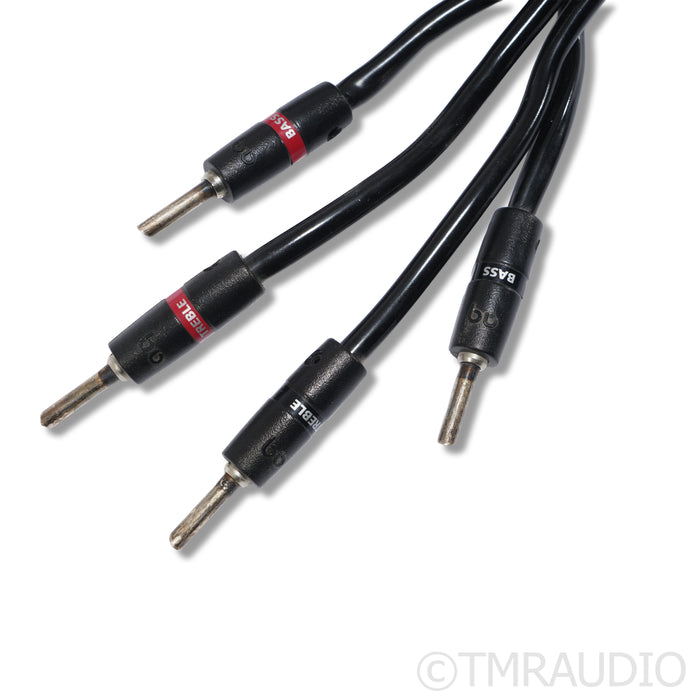 AudioQuest Rocket 44 Bi-Wire Speaker Cables; 8ft