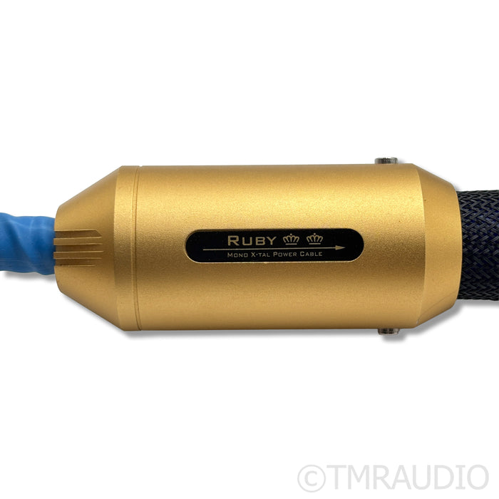 Siltech Royal Signature Ruby Double Crown Power Cable; 1.5m