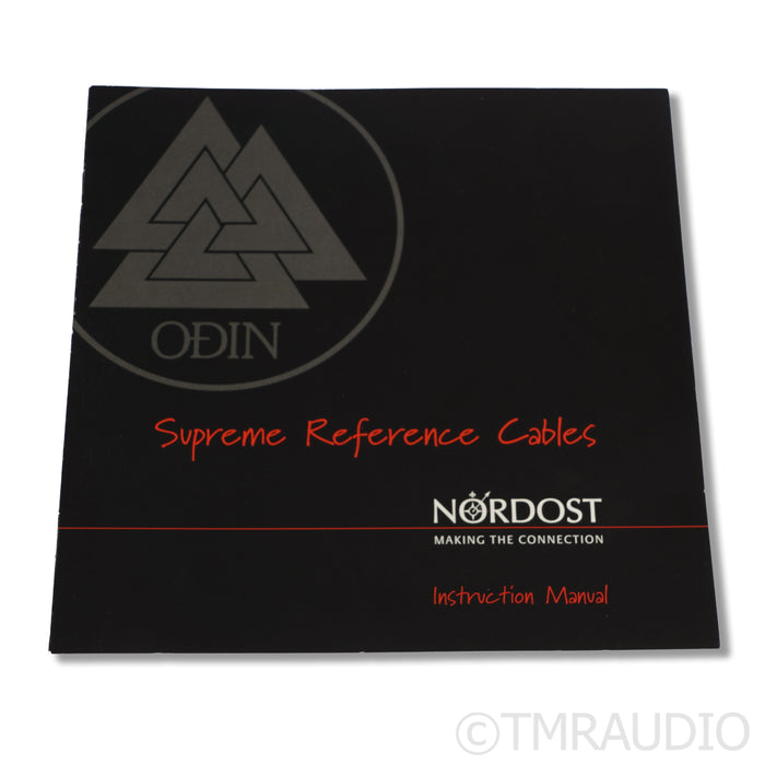 Nordost Odin Speaker Cables; 11ft