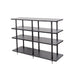 Solidsteel VL Series Hi-Fi Rack with Vinyl Storage; VL4 Shelf (Open Box)