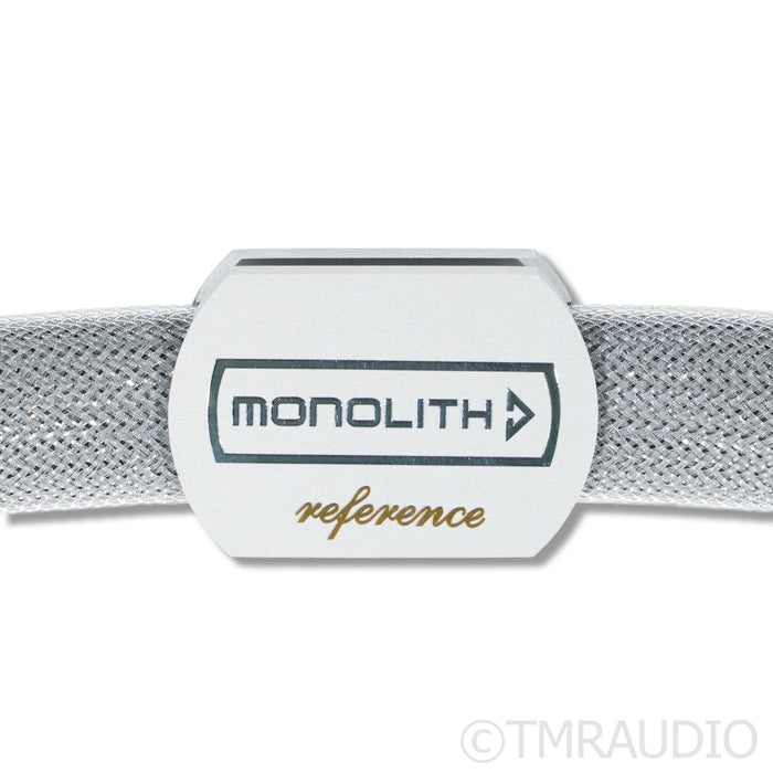 Albedo Monolith Reference Silver Speaker Cables; 2.5m