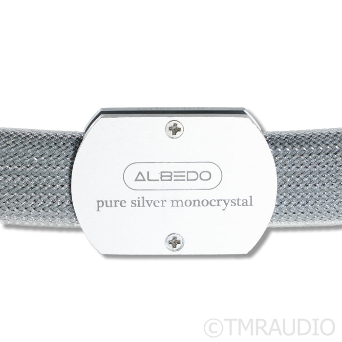 Albedo Monolith Reference Silver Speaker Cables; 2.5m