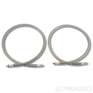 Acoustic Zen Silver Reference II RCA Cables; 1m