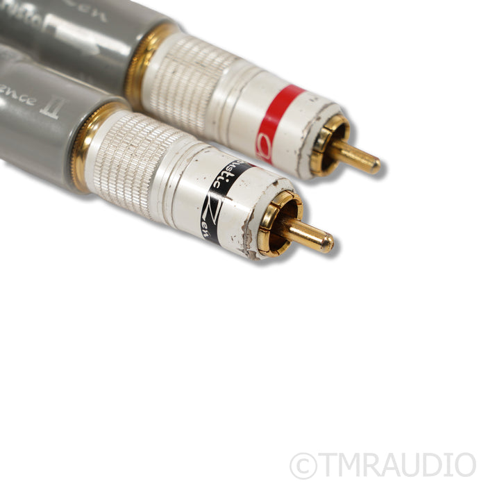 Acoustic Zen Silver Reference II RCA Cables; 1m
