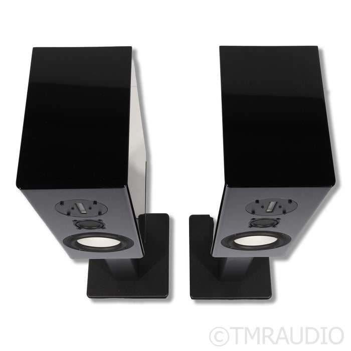 Philharmonic Audio Alexis BMR Monitor Bookshelf Speakers; Skylan SP24 Stands