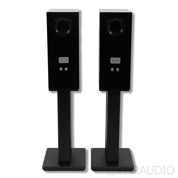 Philharmonic Audio Alexis BMR Monitor Bookshelf Speakers; Skylan SP24 Stands
