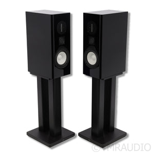 Philharmonic Audio Alexis BMR Monitor Bookshelf Speakers; Skylan SP24 Stands