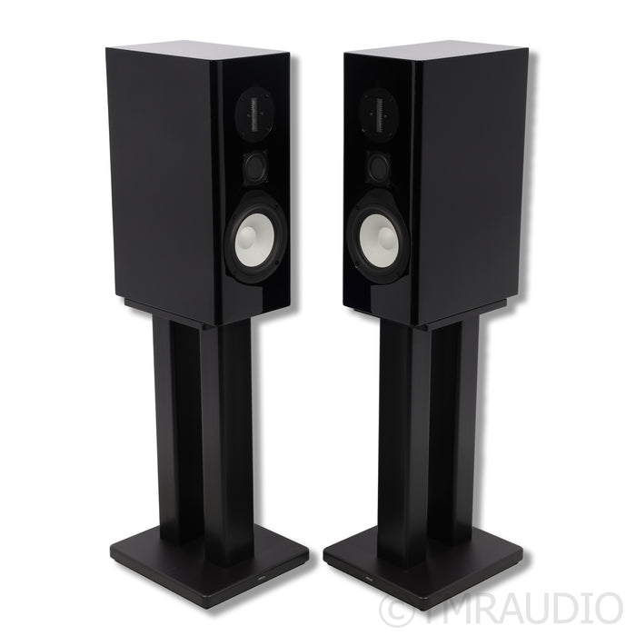Philharmonic Audio Alexis BMR Monitor Bookshelf Speakers; Skylan SP24 Stands