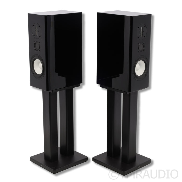 Philharmonic Audio Alexis BMR Monitor Bookshelf Speakers; Skylan SP24 Stands