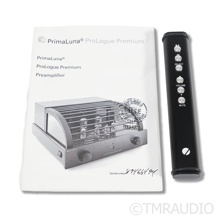 PrimaLuna ProLogue Premium Tube Preamplifier