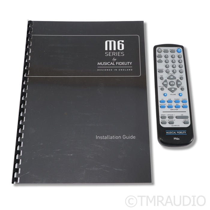 Musical Fidelity M6si Integrated Amplifier; MC/MM Phono