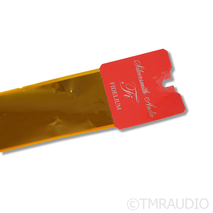 Silversmith Audio Fidelium Speaker Cables; 1.2m