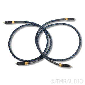 DH Labs Silver Sonic Dimensions Phono RCA Cables; 1m