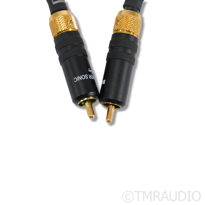 DH Labs Silver Sonic Dimensions Phono RCA Cables; 1m