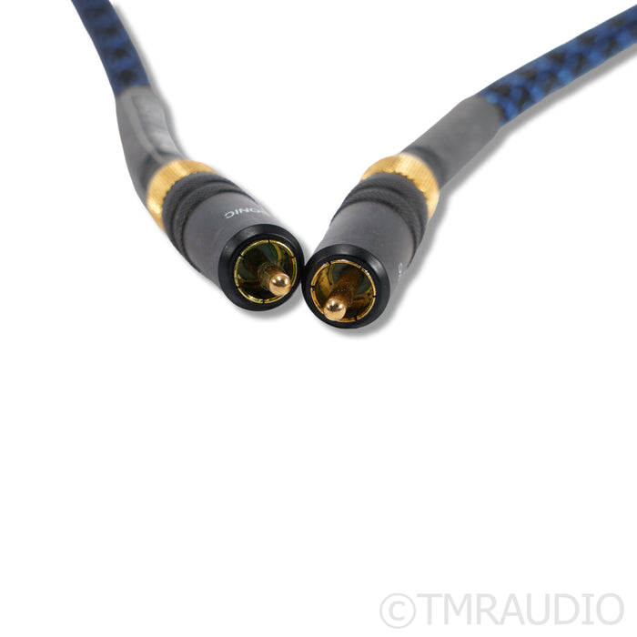 DH Labs Silver Sonic Dimensions Phono RCA Cables; 1m