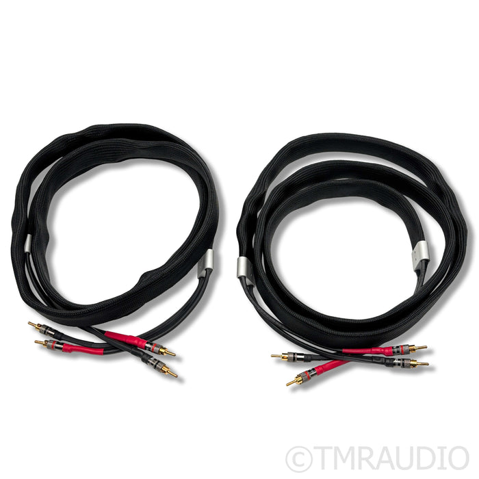 Tellurium Q Black Diamond Speaker Cables; 3m