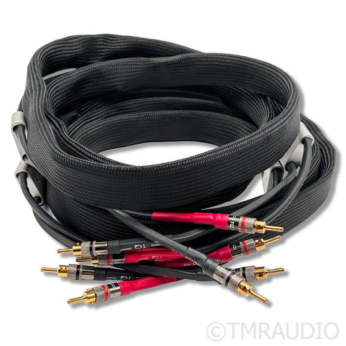 Tellurium Q Black Diamond Speaker Cables; 3m