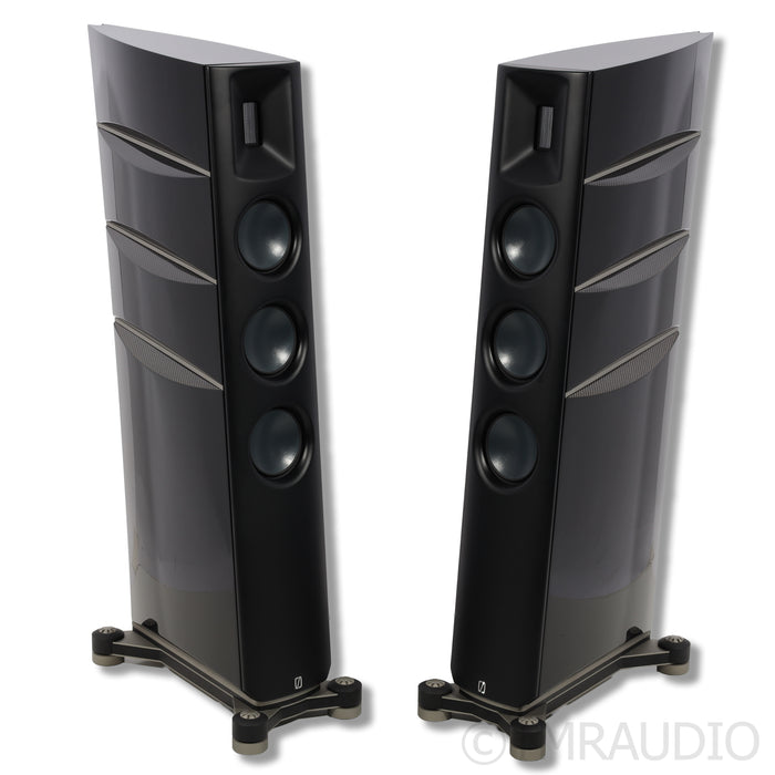 Borresen T3 Floorstanding Speakers; Silver Supreme Edition