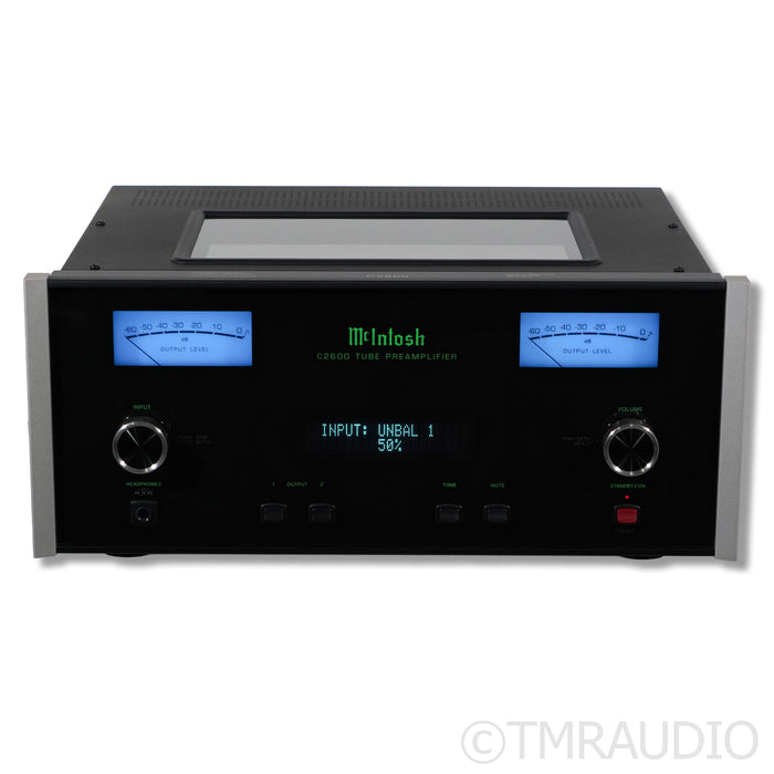 McIntosh C2600 Tube Preamplifier; Built-In DAC; MM/MC Phono