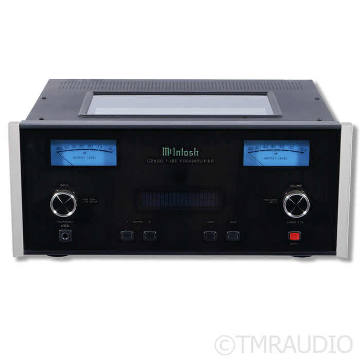 McIntosh C2600 Tube Preamplifier; Built-In DAC; MM/MC Phono