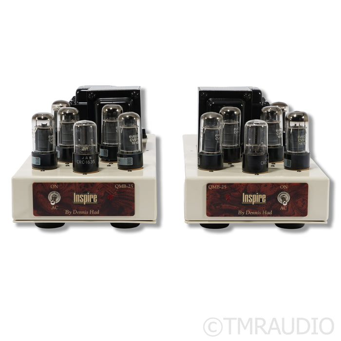 Dennis Had Inspire QMB-25 Monoblock Tube Power Amplifiers