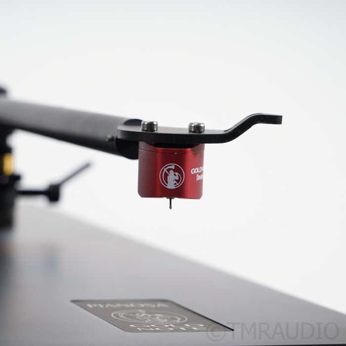 Gold Note Pianosa Belt Drive Turntable; Donatello Red MC Cartridge