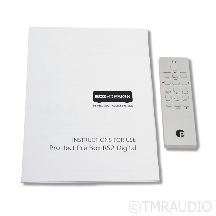 Pro-Ject Pre Box RS2 Digital Hybrid Preamplifier / Headphone Amplifier / DAC