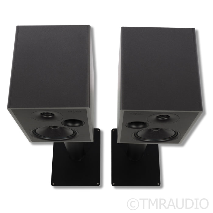 Stenheim Alumine 2 SE Bookshelf Speakers; Stands