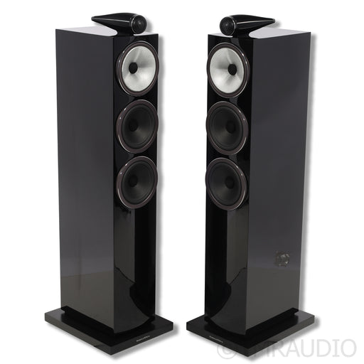 B&W 703 S2 Floorstanding Speakers; Black Pair — The Music Room