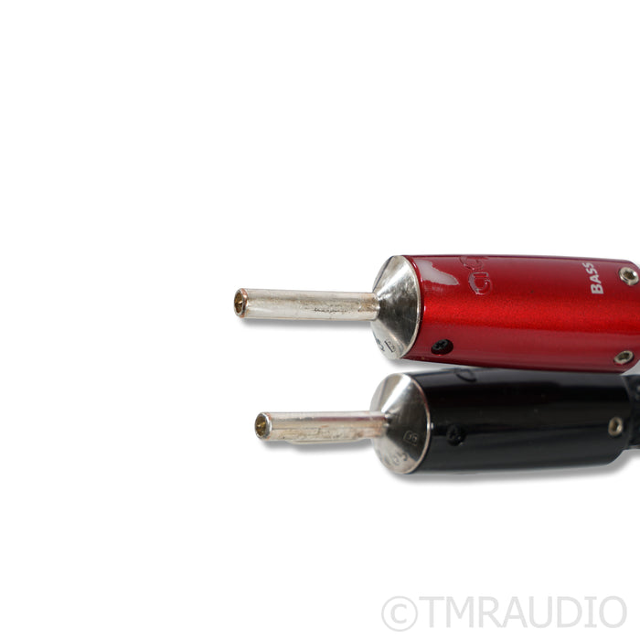 AudioQuest Dragon Zero/Bass Bi-Wire Speaker Cables; 5ft