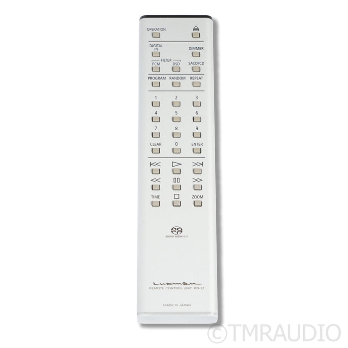 Luxman D-06u SACD/CD Player; Built-In DAC