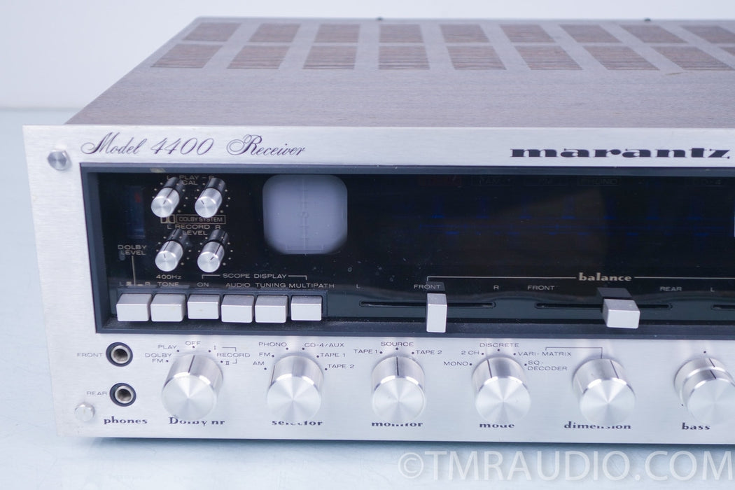 Marantz 4400 Vintage AM / FM Stereo Receiver + Quad