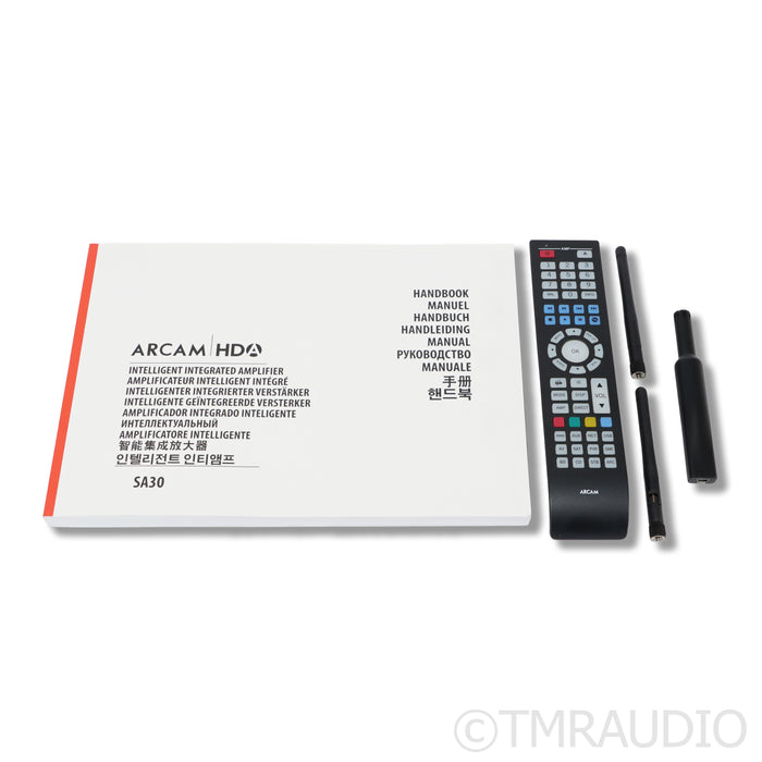 Arcam SA30 Streaming Integrated Amplifier / DAC; MM/MC Phono