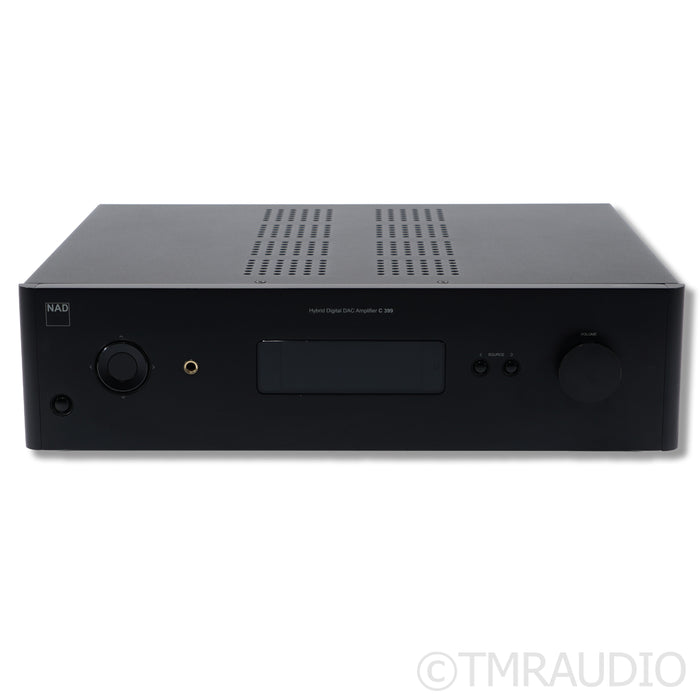 NAD C 399 Integrated Amplifier; BluOS Streaming Upgrade; MM Phono