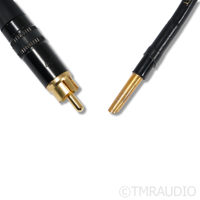 Nordost QKORE Grounding Wire; 2m; RCA to Banana