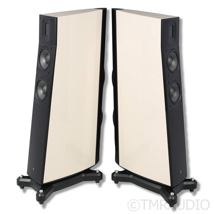 Raidho Acoustics TD2.2 Floorstanding Speakers; Custom Cream Finish