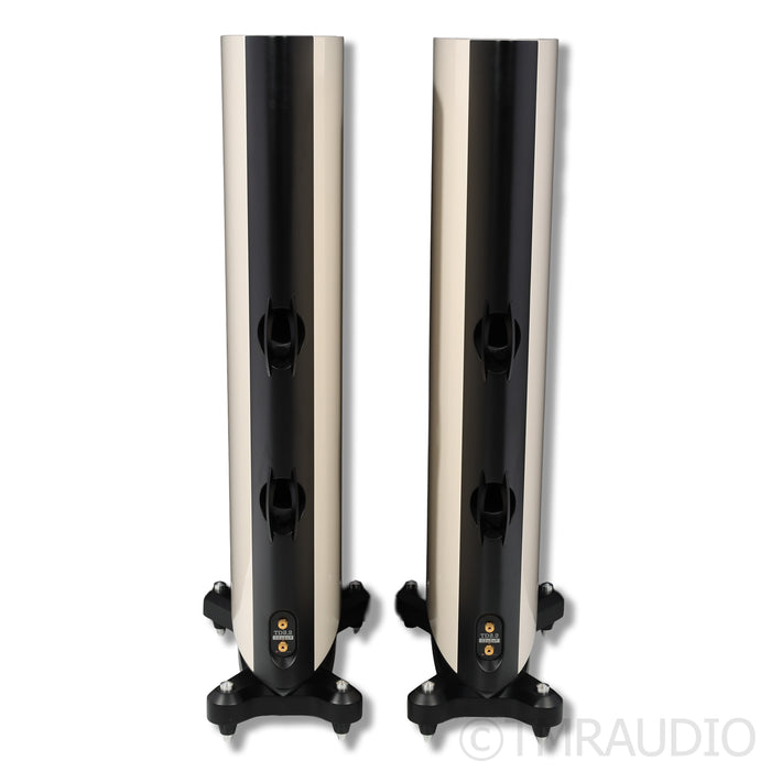 Raidho Acoustics TD2.2 Floorstanding Speakers; Custom Cream Finish