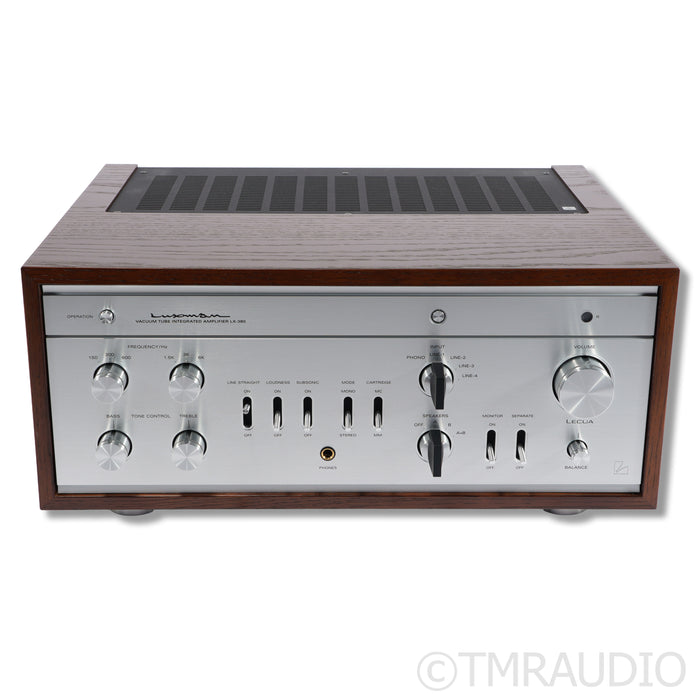Luxman LX-380 Tube Hybrid Integrated Amplifier; MM/MC Phono