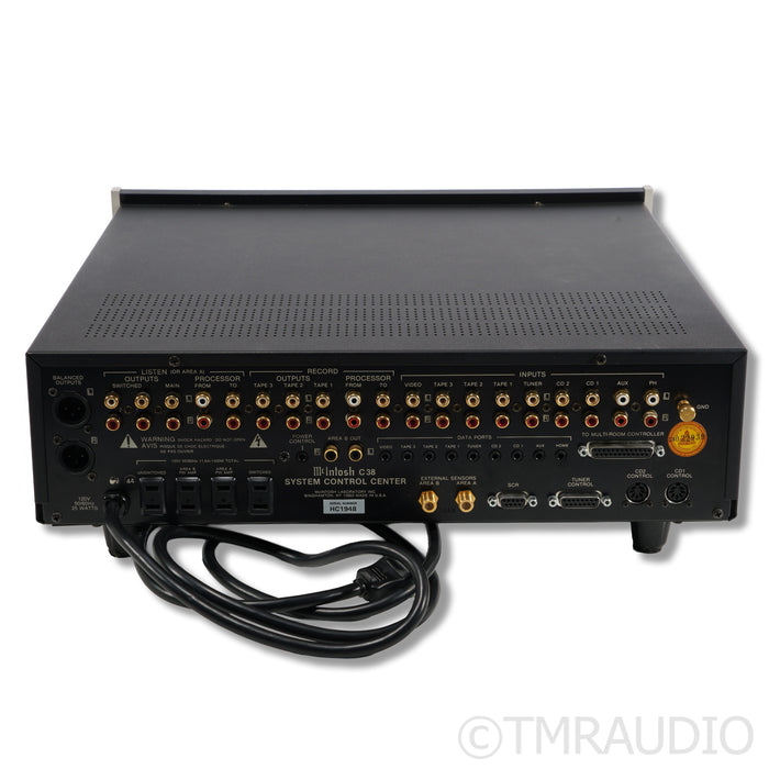 McIntosh C38 Preamplifier; MM Phono