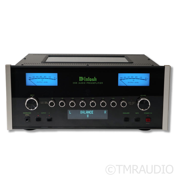 McIntosh C55 Preamplifier / DAC; MM/MC Phono