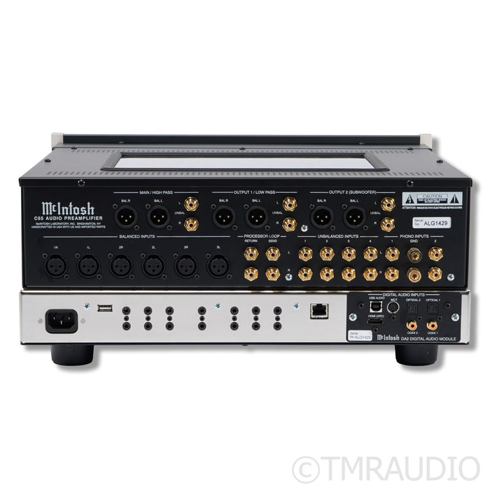 McIntosh C55 Preamplifier / DAC; MM/MC Phono