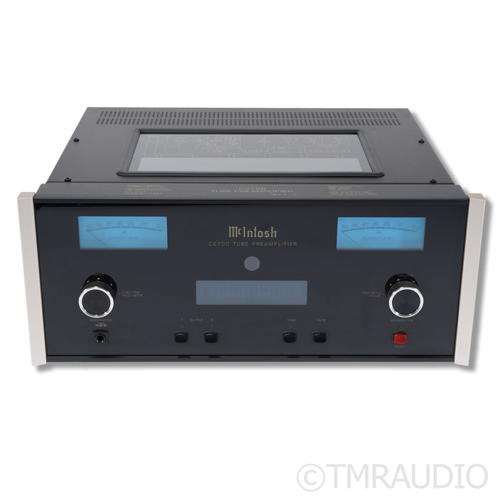 McIntosh C2700 Tube Preamplifier; Built-In DAC; MM/MC Phono