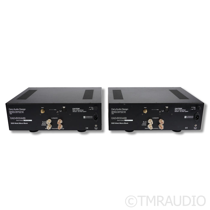 Cary Audio Design CAD 500 MB Monoblock Power Amplifiers