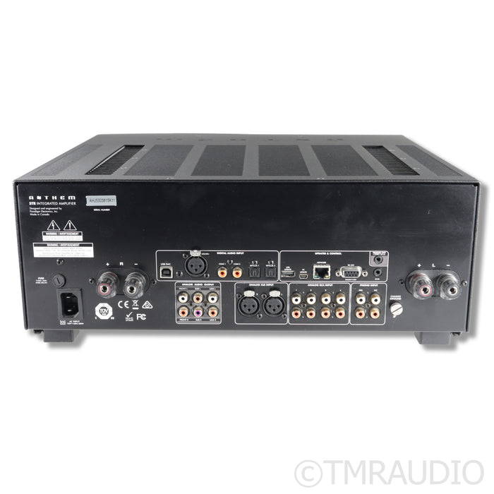 Anthem STR Integrated Amplifier; Built-In DAC; MM/MC Phono