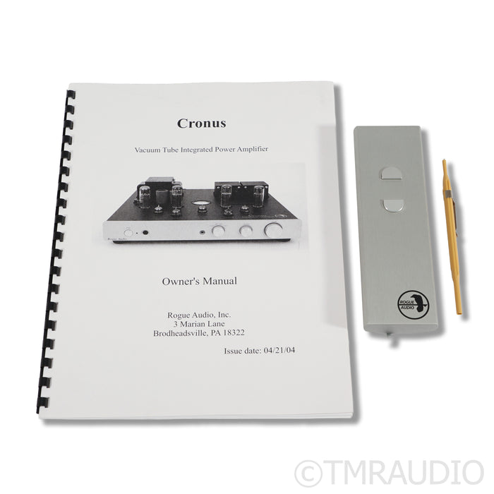 Rogue Audio Cronus Magnum Tube Integrated Amplifier; MM Phono