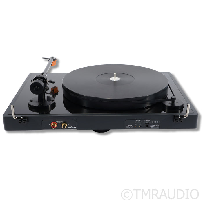 Revox T700 Turntable; 9" Carbon Tonearm; Ortofon Quintet Bronze MC Cartridge