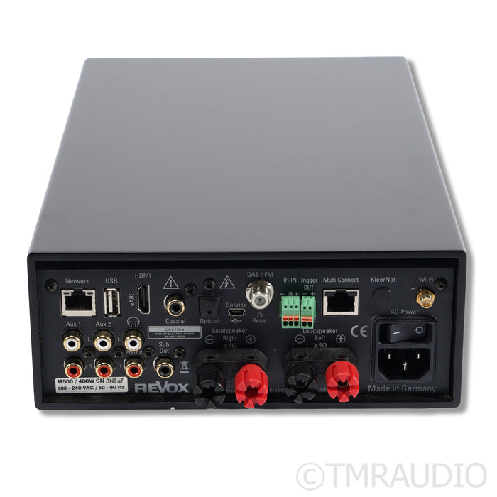 Revox Studiomaster M500 Streaming Integrated Amplifier; MM/MC Phono Stage