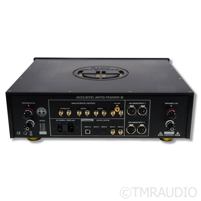 Accustic Arts Power III Integrated Amplifier; Built-In DAC; Phono Card