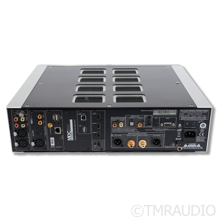 NAD Masters Series M12 Preamplifier; BluOS Streaming; Built-In DAC; MC/MM Phono