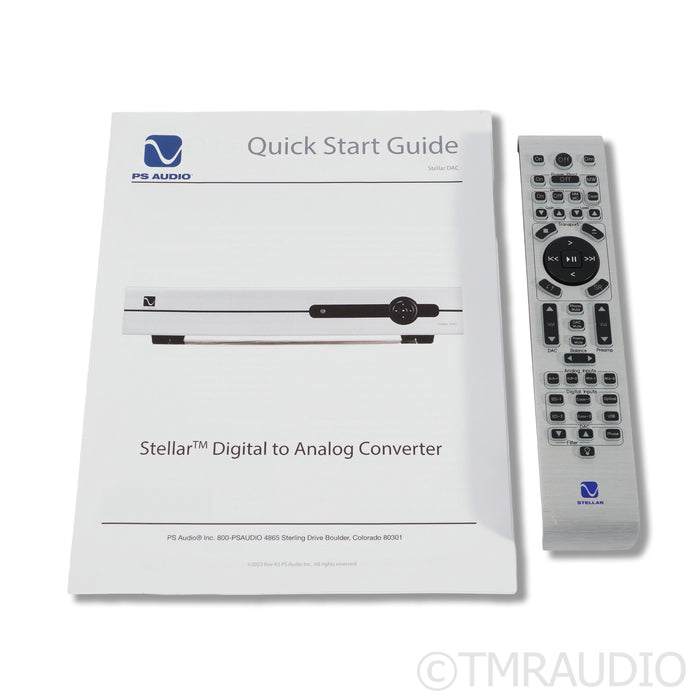 PS Audio Stellar DAC; Preamplifier